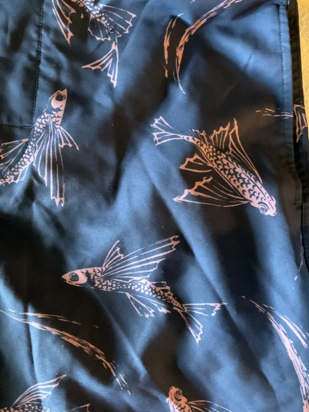 EUC Faherty Navy Board Shorts Size 32